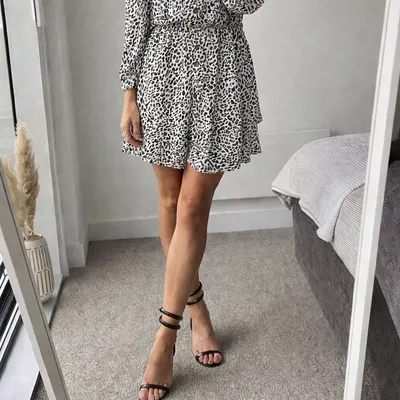 🐆 Robe imprimé léopard Zara – Taille XS 🐆